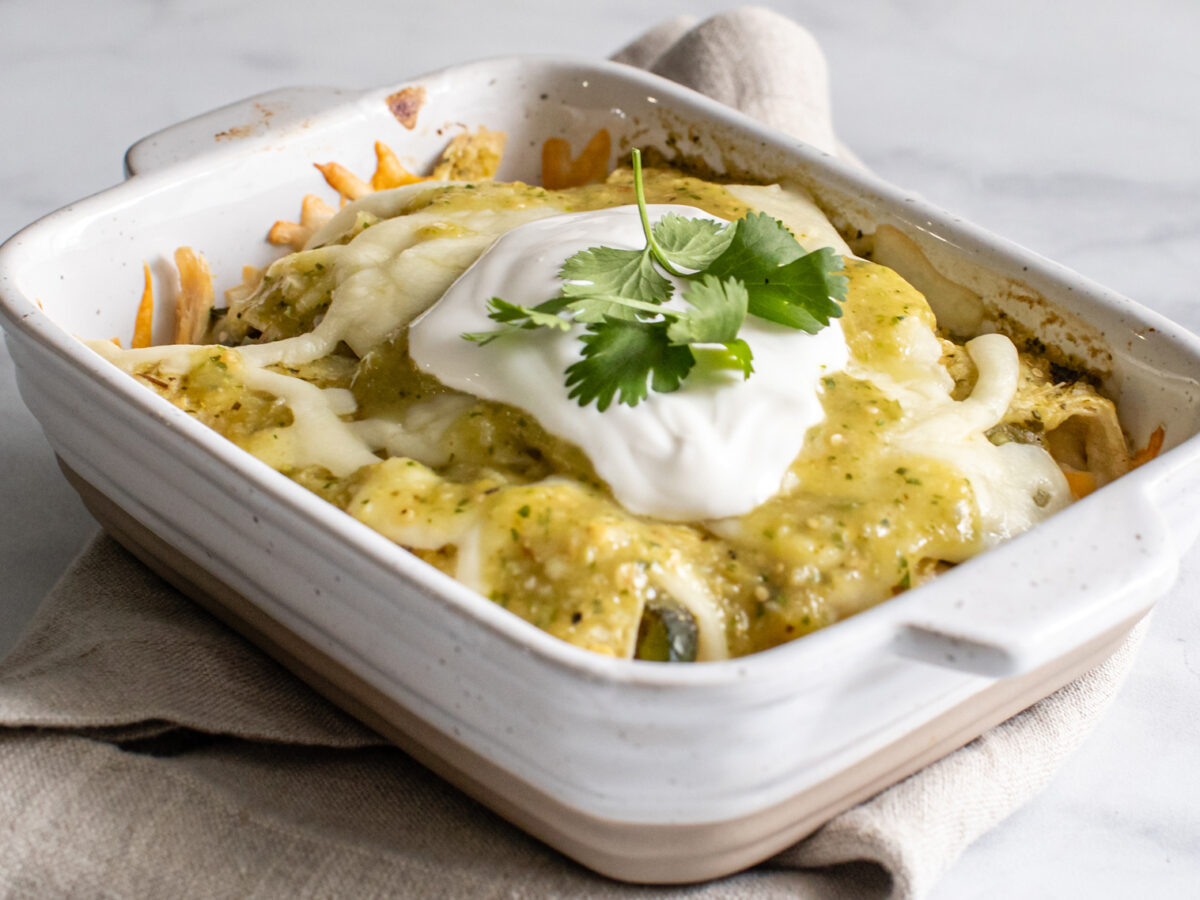 green enchiladas