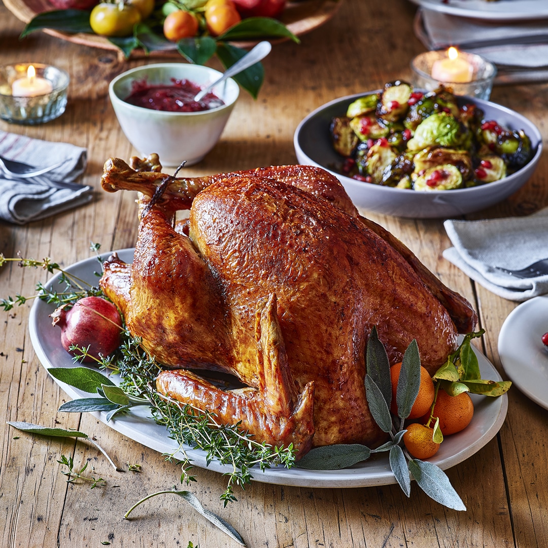 Thanksgiving Holiday Fall Autumn Harvest Roast Turkey