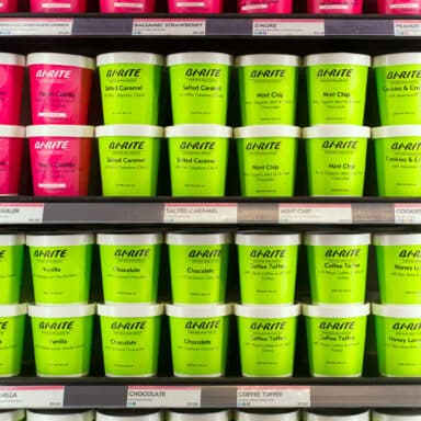 Bi-Rite Creamery Pints Stocked At the Market