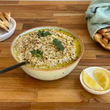 Grilling Eggplant Dip