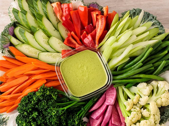 Vegetable Crudité Platter from Bi-Rite Catering