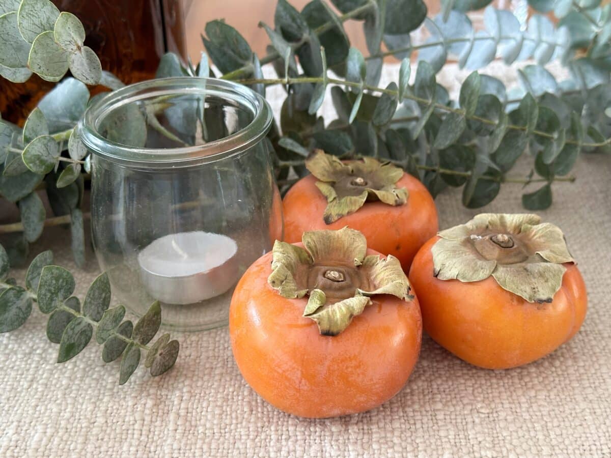 Persimmons Tablescape