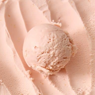 Blood Orange Sherbet Ice Cream Product