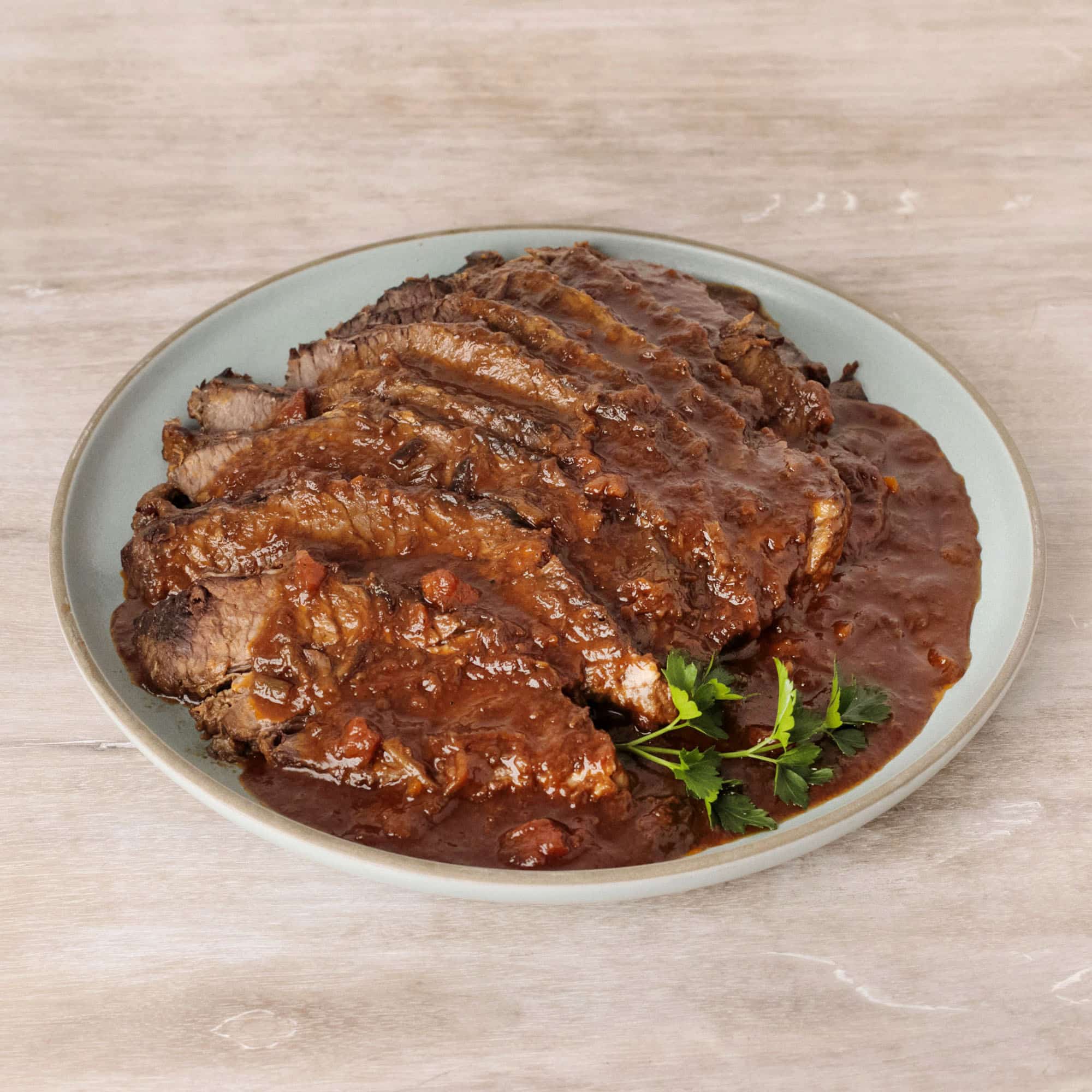 Brisket Plated Product