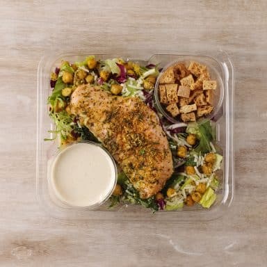 Chicory Salad Lemon Pepper Salmon Product