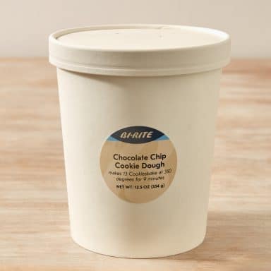 Frozen Chocolate Chip Cookie Dough Product