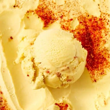 Spicy Mango Coconut Ice Cream Product