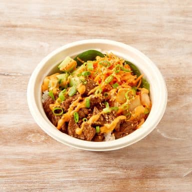 Beef Bulgogi and Rice Market Bowl Product