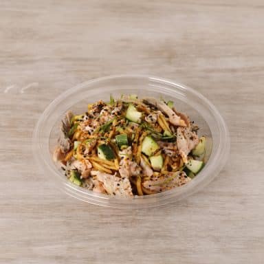 Sesame Salmon Noodles