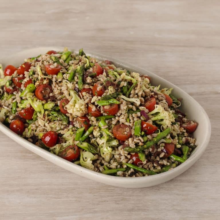 Asparagus, Cauliflower & Farro Salad Product