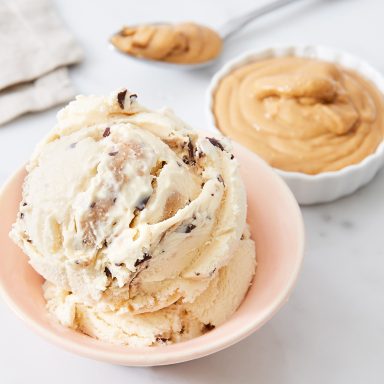 Peanut Butter Swirl Ice Cream Editorial For Social