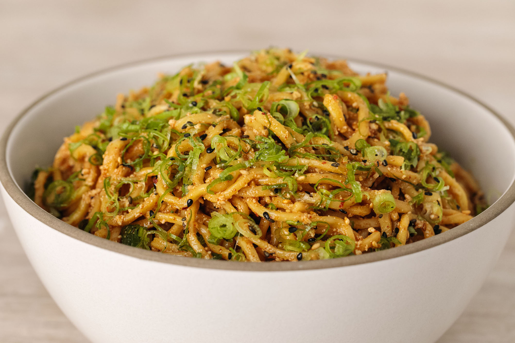Tofugarlicnoodles Catering Plated