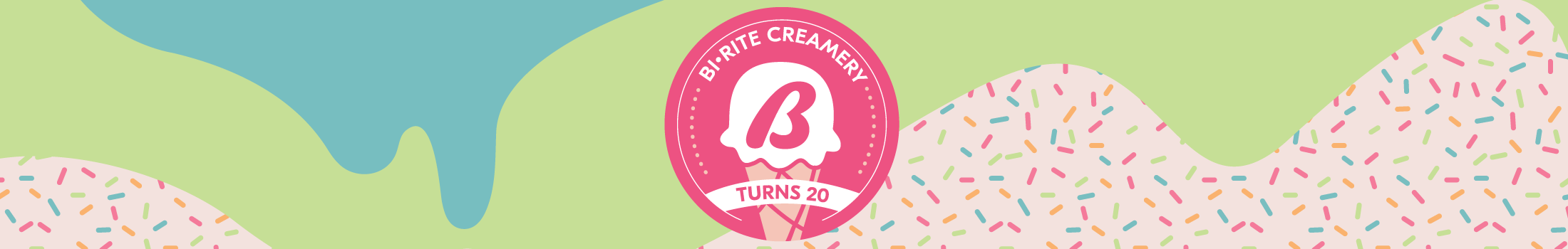 Birite 20th Anniversary Logo Banner